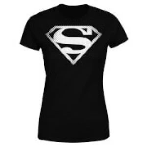 Image of DC Originals Superman Spot Logo Womens T-Shirt - Black - M