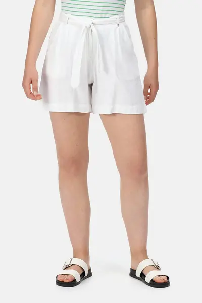 Image of Regatta Coolweave Cotton 'Sabela' Lightweight Shorts White