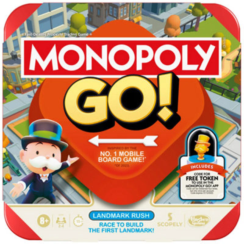 Image of Hasbro Games|Monopoly Monopoly Go Male TL73901