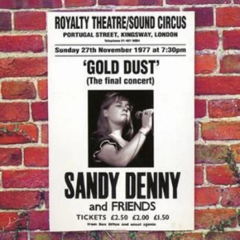 Image of Gold Dust - Live at the Royalty by Sandy Denny CD Album