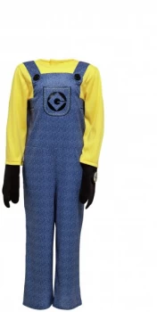 Image of Minions Childrens Fancy Dress Costume 7 8 Years