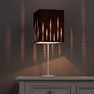 Image of Colours Cassandra Brown Laser Cut Light Shade D200mm