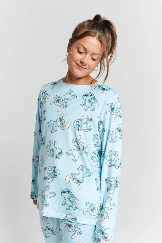 Image of Brand Threads Womens Stitch Twosie in Blue Size: XS Blue Female XS