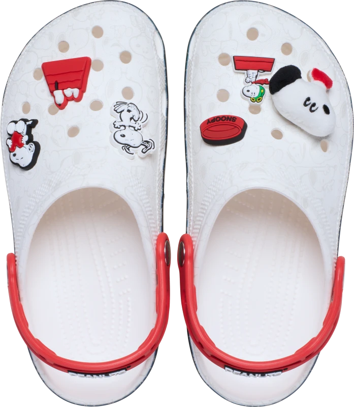 Image of Crocs Unisex Peanuts Classic Clogs Multi M11