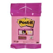 Image of Post It Post-It Super Sticky Flowpack 75 Notes