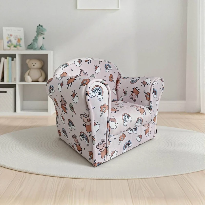 Image of KUDL Kids Mini Chair Peppa Pig Pink PPMCP