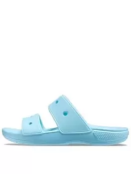 Image of Crocs Classic Crocs Sandal - Arctic, Blue, Size 4, Women
