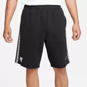 Image of Nike Sportswear Repeat Fleece Shorts Mens - Black