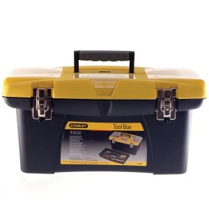 Image of Stanley Jumbo Toolbox 19" + Tray