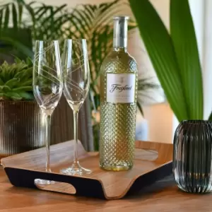 Image of Botanicals Willow Medium Tray Navy