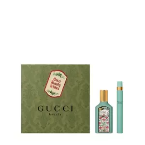 Image of Gucci Flora Gorgeous Jasmine Gift Set 50ml Eau de Parfum + 10ml Eau de Parfum