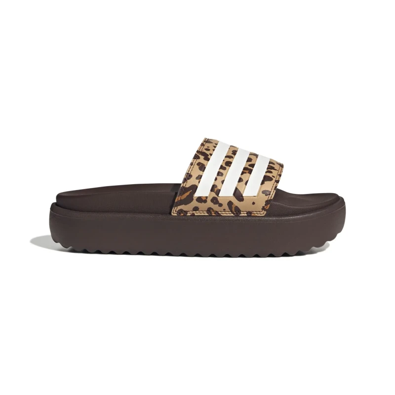 Image of Womens slides adidas Adilette Platform Marron Female 42