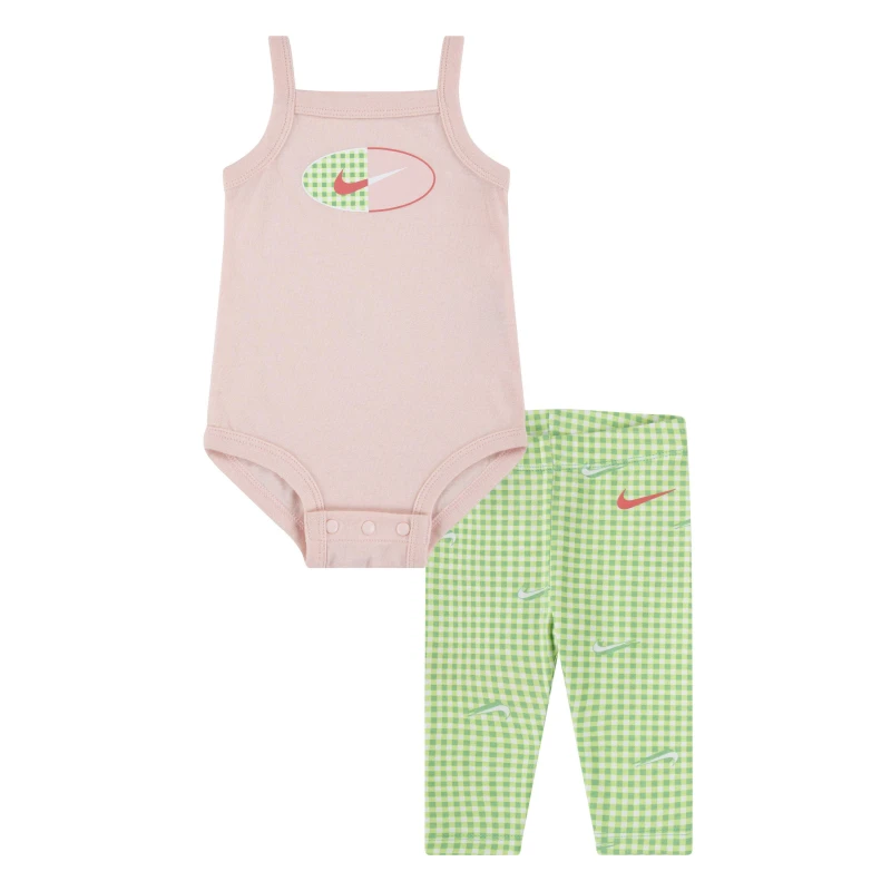 Image of Nike Top and Legging Set Babies - Green Green 0 - 3 Months