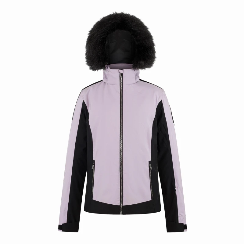 Image of Nevica Womens Meribel Waterproof Windproof Hooded Ski Jacket Lilac female 10 (38)