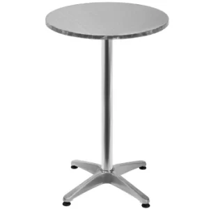 Image of Bar Table Stainless Steel/Aluminium Height-Adjustable