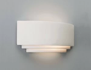 Image of 1 Light Indoor Wall Uplighters Ceramic, E27