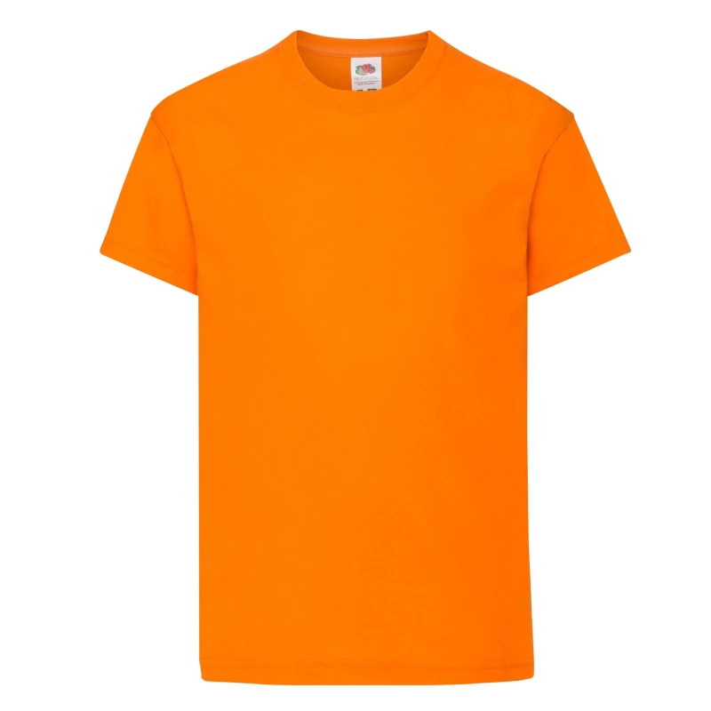 Image of Fruit Of The Loom Original boys's in Orange