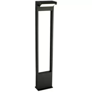 Image of Luminosa Lighting - Tall Bollard Post, 1 x 10W LED, 3000K, 720lm, IP54, Graphite Black