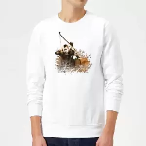 Image of The Lord Of The Rings Legolas Sweatshirt - White - S
