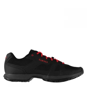 Image of Giro Gauge Mens Cycling Shoes - Black/Red