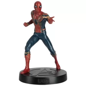 Image of Eaglemoss Spider-Man (Iron Spider) Figurine with Magazine
