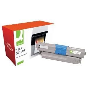 Image of Q-Connect Oki Remanufactured Black Laser Toner Ink Cartridge High Capacity
