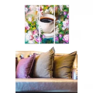 Image of MDF784919179 Multicolor Decorative MDF Painting (3 Pieces)