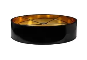 Image of Round, 600 x 150mm Shade, Gold, Black