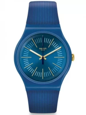 Image of Swatch Cyderalblue Strap Watch SUON143