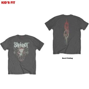 Image of Slipknot - Infected Goat Kids 9 - 10 Years T-Shirt - Grey
