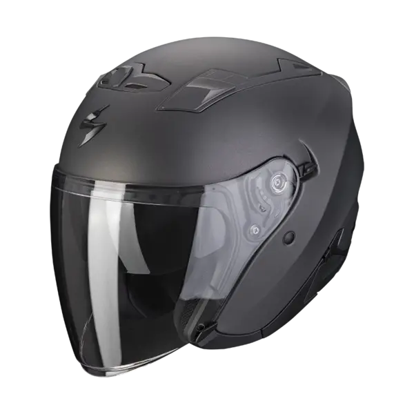 Image of Scorpion EXO-230 Matt Anthracite Jet Helmet Size XS