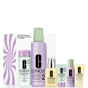 Image of Clinique Great Skin Everywhere Set for Dry-Combination Skin