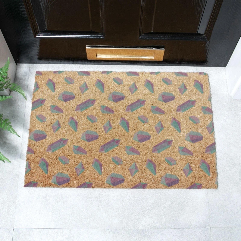 Image of Artsy Doormats Crystal Pattern Doormat (60 X 40Cm)
