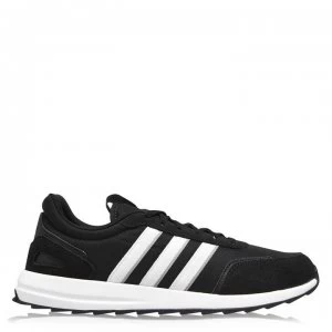 Image of adidas adidas Retrorunner Classic Mens Trainers - Blk/Wht/Grey