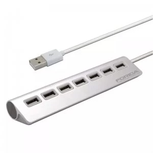 Image of Forida 7-Port Aluminum Portable USB Expansion Hub