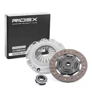 Image of RIDEX Clutch 479C0015 Clutch Kit VW,Transporter IV Bus (70B, 70C, 7DB, 7DK, 70J, 70K, 7DC, 7DJ),GOLF III (1H1)