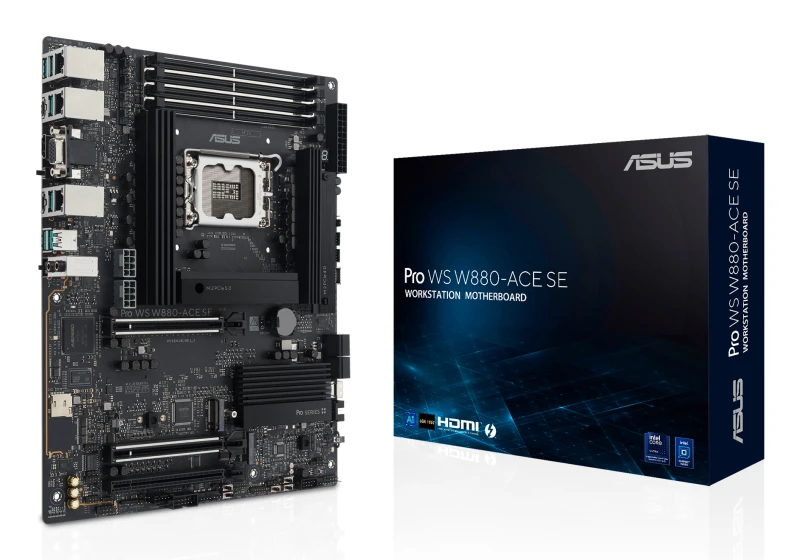 Image of ASUS PRO WS W880-ACE SE Intel W880 LGA 1851 (Socket V1) ATX
