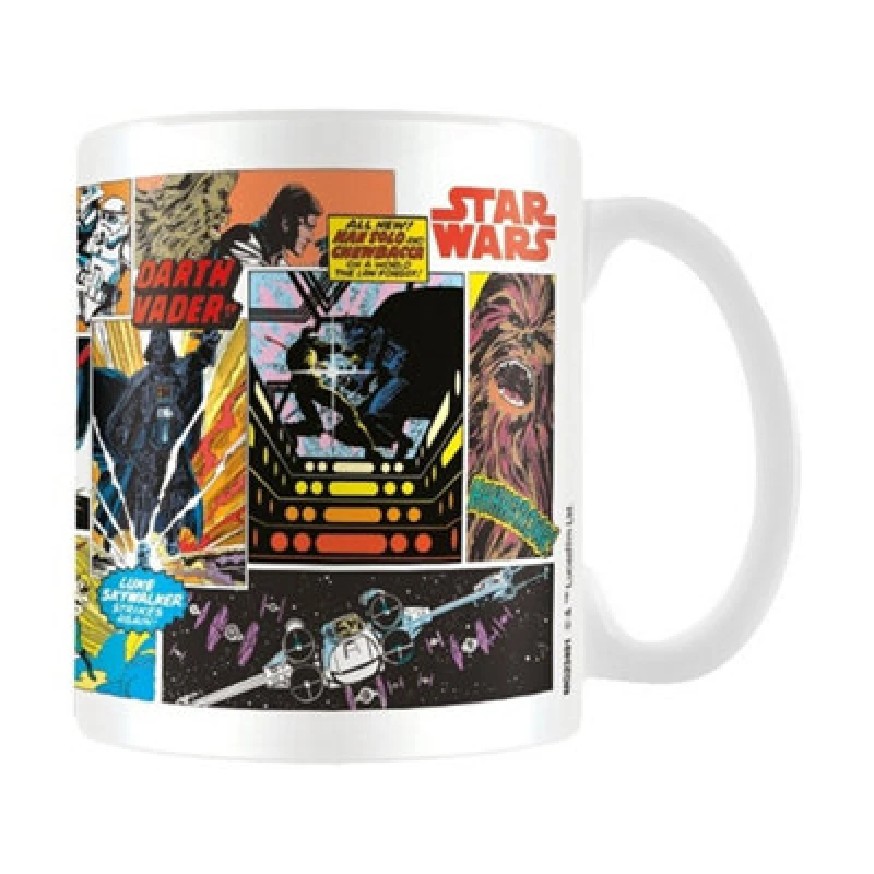 Image of Star Wars Comic Panel Mug Multi unisex