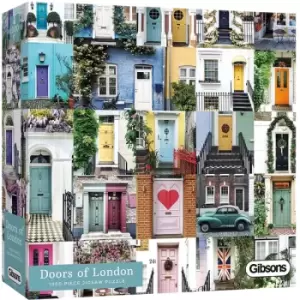Image of The Doors of London Jigsaw Puzzle - 1000 Pieces