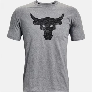 Image of Urban Armor Gear Project Rock Brahma Bull T Shirt - Grey/Black