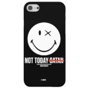Image of Smiley World Slogan Not Today Satan Phone Case for iPhone and Android - iPhone 8 Plus - Snap Case - Gloss