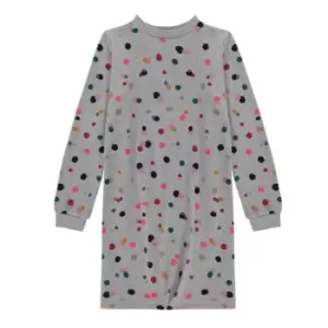 Image of Billieblush Girls Grey sweat shirt with dots print - Grey