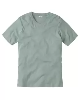 Image of Cotton Traders Short Sleeve V-Neck Base Layer in Green