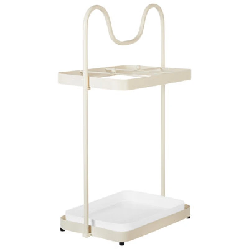 Image of Beliani Umbrella Stand Chaverny Metal Beige