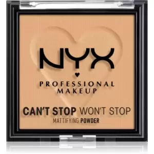 Image of NYX Professional Makeup Can't Stop Won't Stop Mattifying Powder Mattifying Powder Shade 05 Golden 6 g