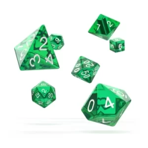 Image of Oakie Doakie Dice RPG Set (Translucent Green)