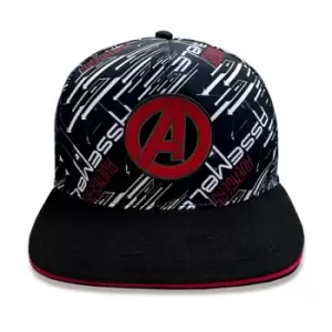 Image of Marvel Comics Avengers - Logo (Snapback Cap) One Size