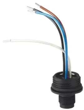 Image of Eaton Panel Mount Connector, 4 Contacts, M12 Connector