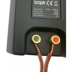 Image of Loops - 25m (82 ft) + 8x Banana Plugs Quality Speaker Cable 2.5mm 14 awg Wire Reel Drum Amp HiFi Loud cca Strands