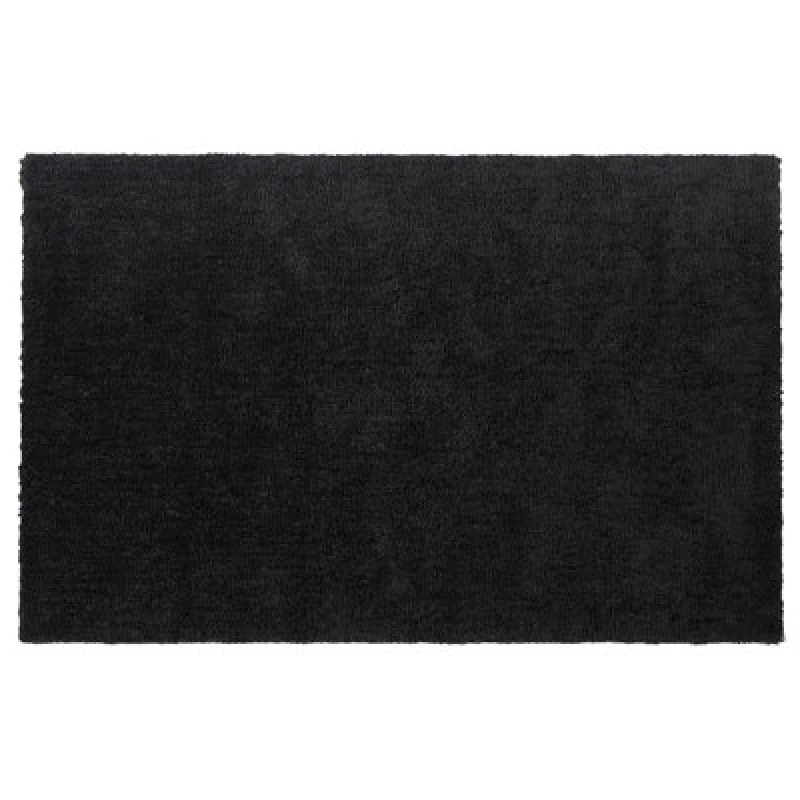 Image of Beliani Shaggygy Rug Demre Black 200 X 300 Cm